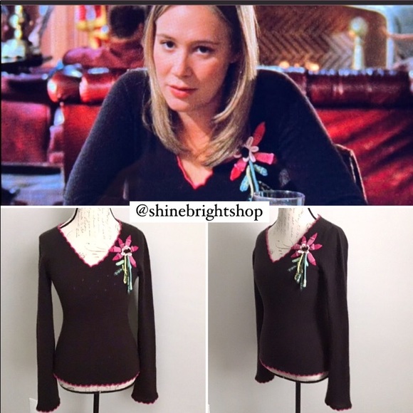 RARE Vintage Cashmere Sweater ASO Paris in Gilmore Girls Early 2000s